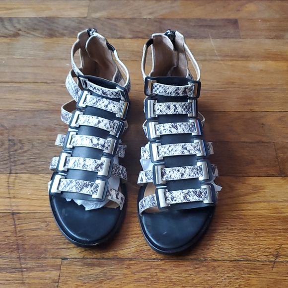 Calvin Klein Python Gladiator Sandal - Picture 2 of 10